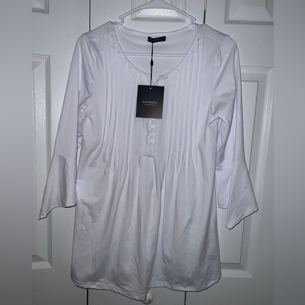 Just fashion now blouse white size S for women’s